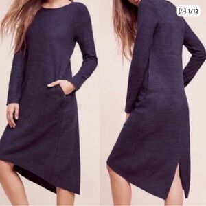 Anthropologie Moth Knit Crossback Sheath Dress size XS